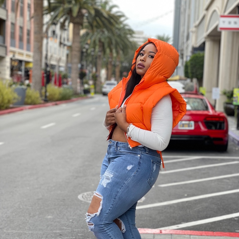 New York puffer vest